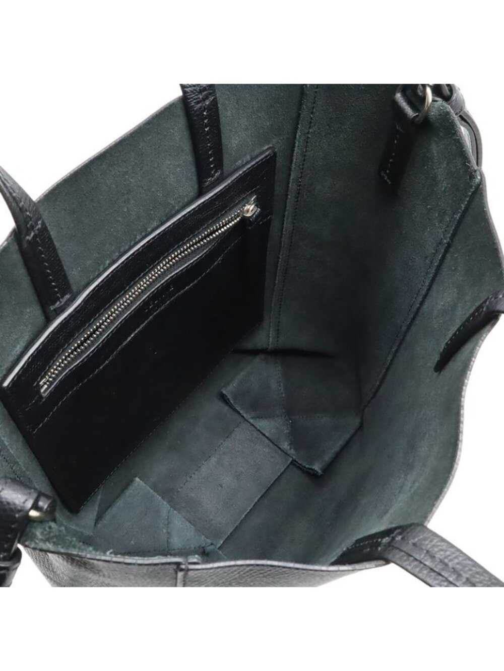 Celine Vertical Hippo Small Tote 2-Way Shoulder Bag Crossbody Bicolor - Picture 7 of 9